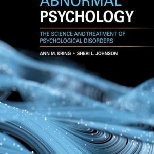 Abnormal Psychology The Science and Treatment of Psychological Disorders 15th Edition