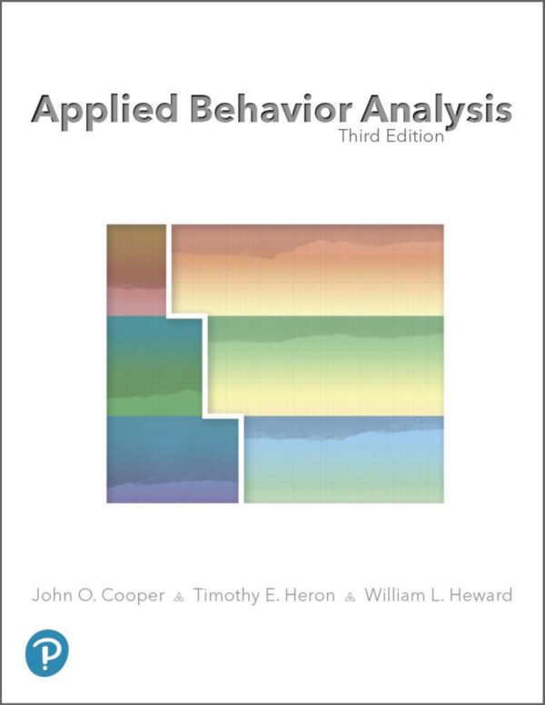 Applied Behavior Analysis 3rd Edition