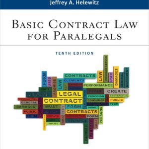 Basic Contract Law for Paralegals 10th Edition