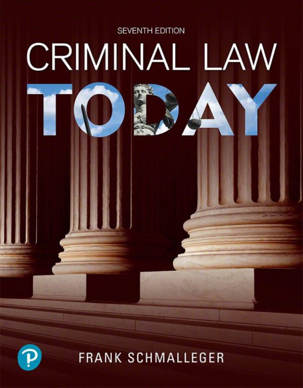Criminal Law Today 7th Edition