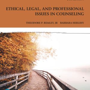 Ethical, Legal, and Professional Issues in Counseling 7th Edition