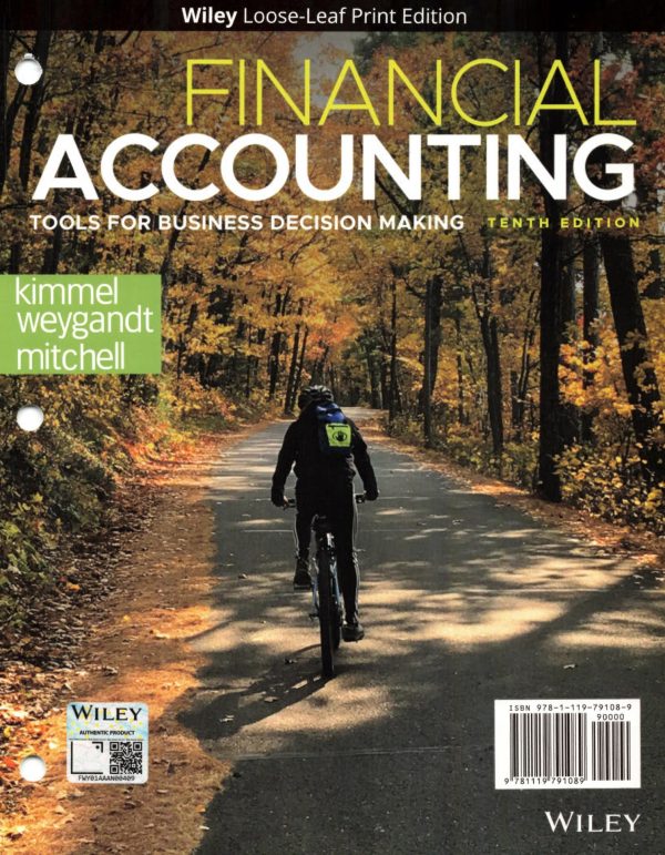 Financial Accounting Tools for Business Decision Making 10th Edition