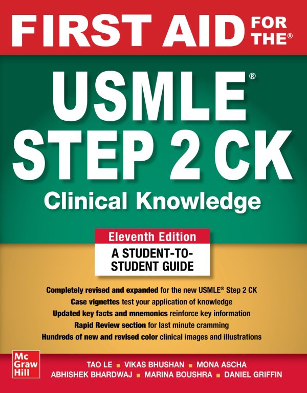 First Aid for the USMLE Step 2 CK 11th Edition