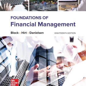 Foundations of Financial Management 18th Edition