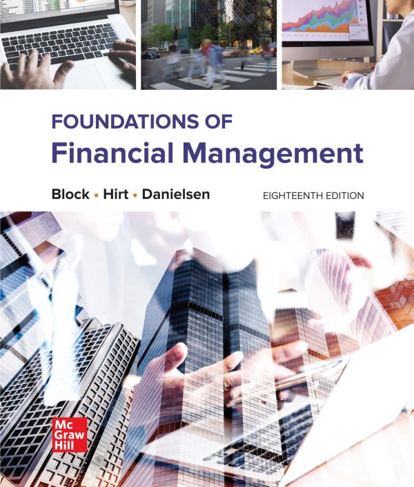 Foundations of Financial Management 18th Edition