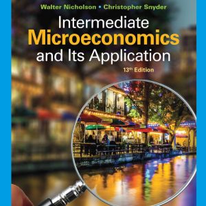 Intermediate Microeconomics and Its Application 13th Edition