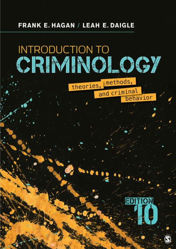 Introduction to Criminology 10th Edition