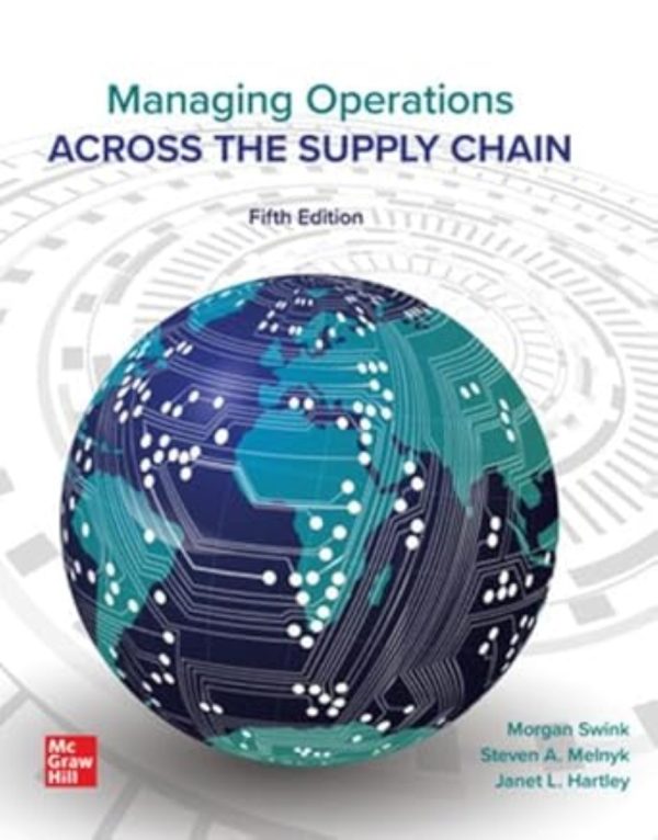 Managing Operations Across the Supply Chain 5th Edition