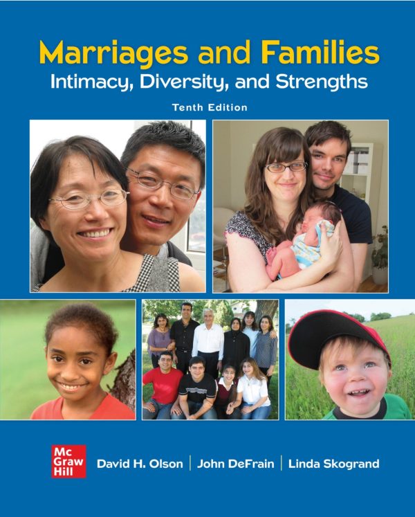 Marriages and Families Intimacy Diversity and Strengths 10th Edition