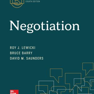 Negotiation 8th Edition