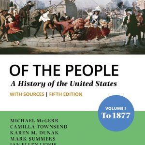 Of the People 5th Edition Volume 1 To 1877