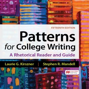 Patterns for College Writing 15th Edition