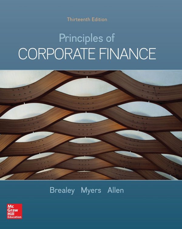 Principles of Corporate Finance 13th Edition