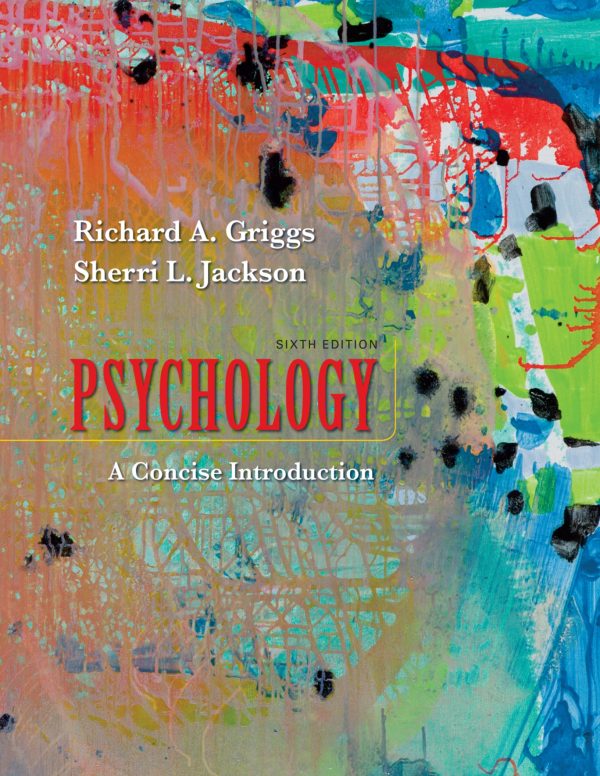 Psychology A Concise Introduction 6th Edition