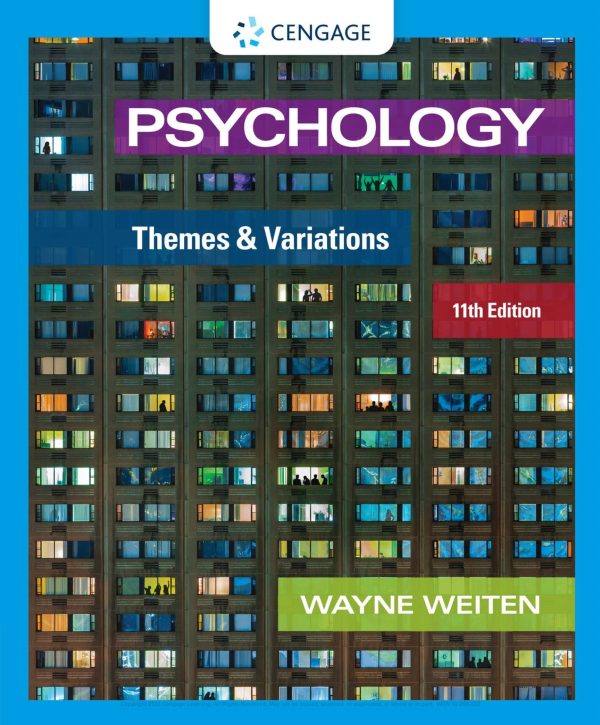 Psychology Themes and Variations 11th Edition