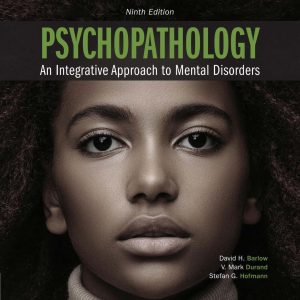 Psychopathology An Integrative Approach to Mental Disorders 9th Edition