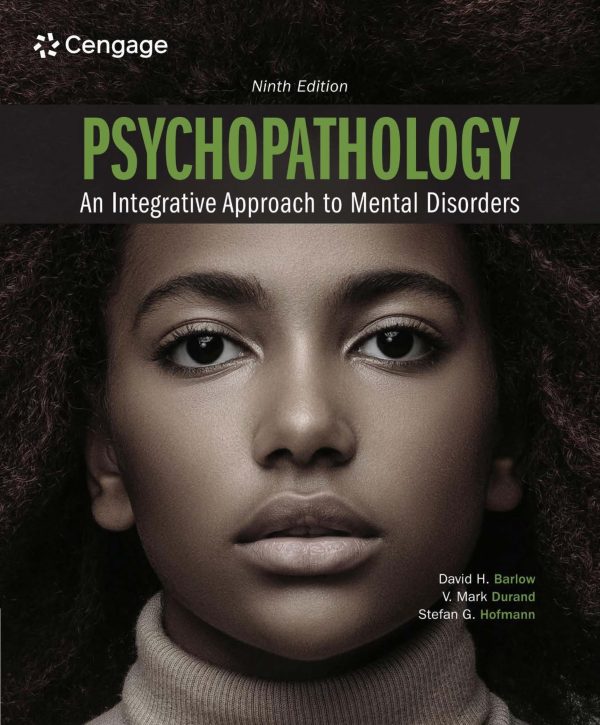 Psychopathology An Integrative Approach to Mental Disorders 9th Edition