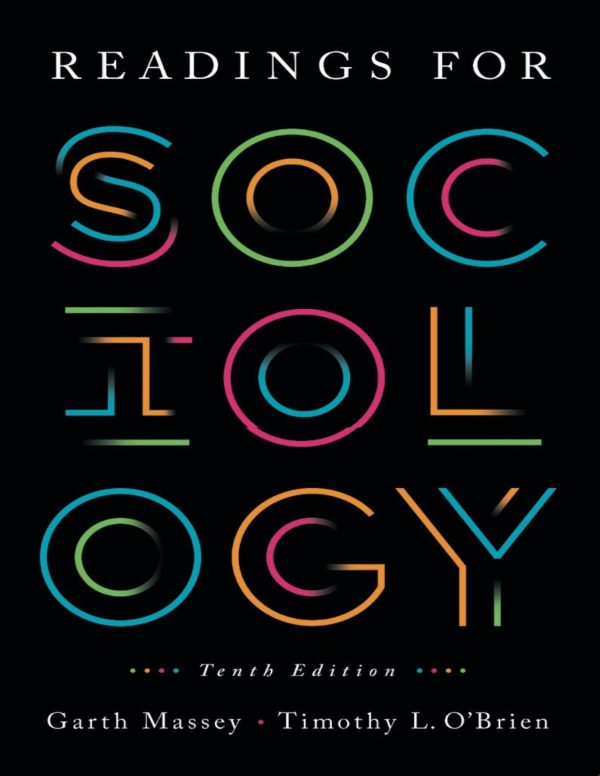 Readings for Sociology 10th Edition