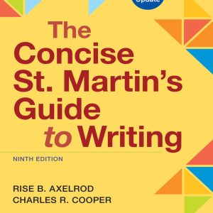 The Concise St. Martin’s Guide to Writing 9th Edition