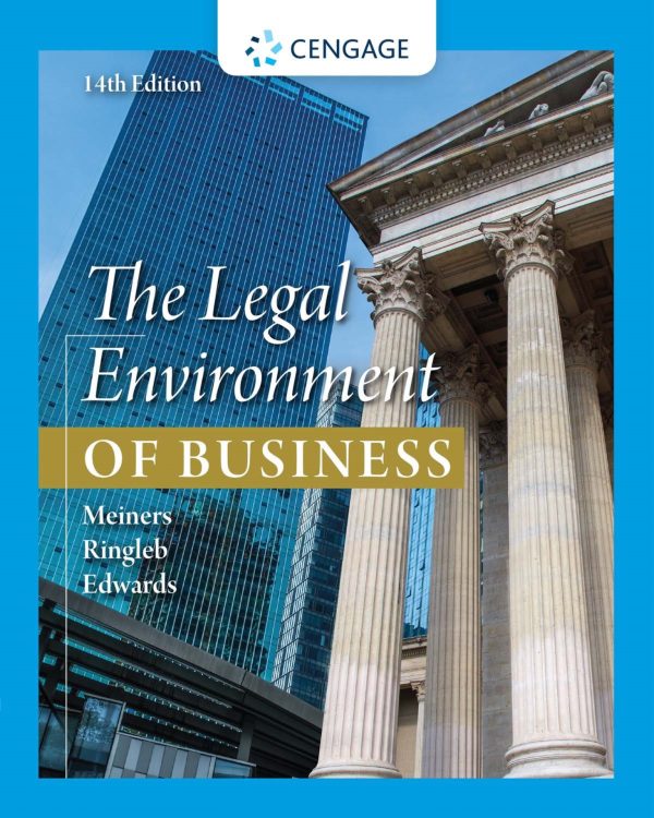 The Legal Environment of Business 14th Edition
