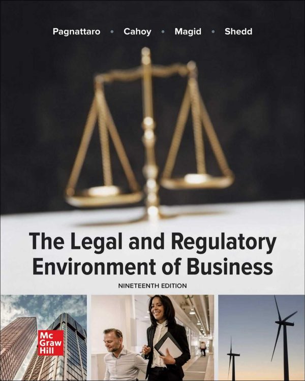 The Legal and Regulatory Environment of Business 19e 19th Edition