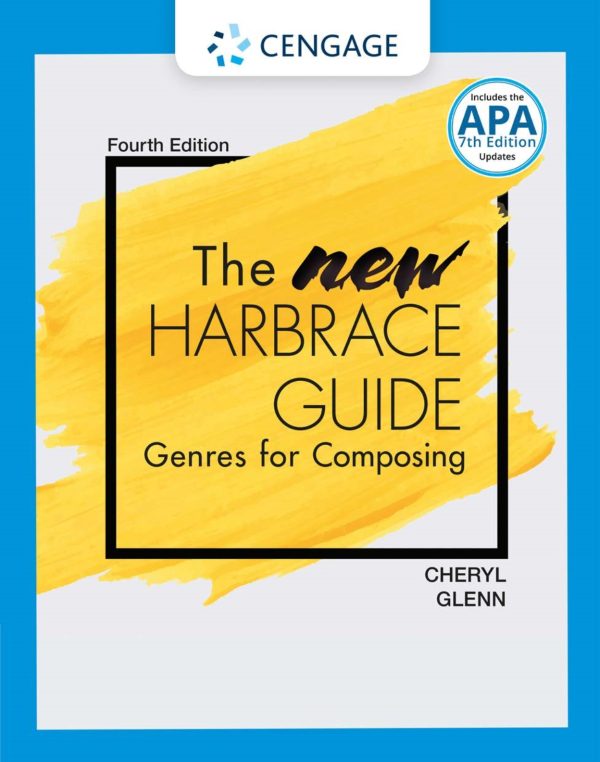 The New Harbrace Guide Genres for Composing 4e 4th Edition