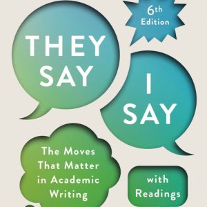 They Say I Say with Readings 6th Edition
