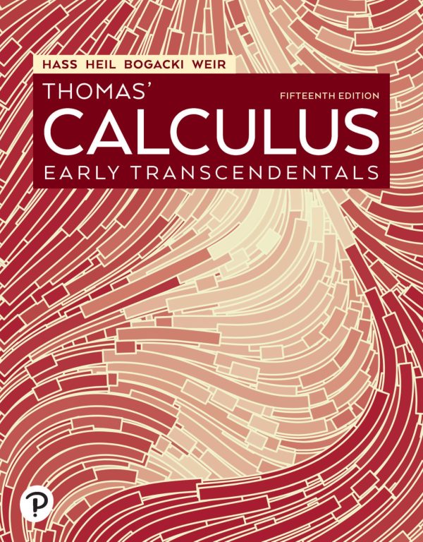 Thomas Calculus Early Transcendentals 15th Edition