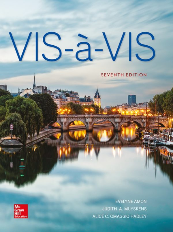 Vis-à-vis Beginning French 7e 7th Edition (Student Edition)