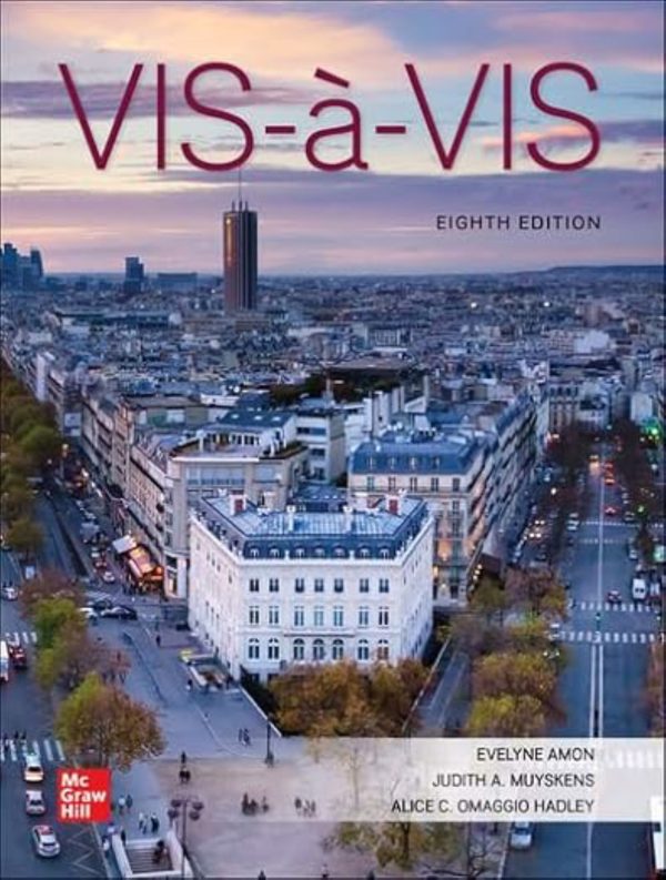 Vis-a-vis Beginning French 8e 8th Edition