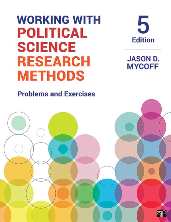 Working with Political Science Research Methods Problems and Exercises 5th Edition