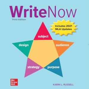 Write Now 2021 MLA Update 3rd Edition