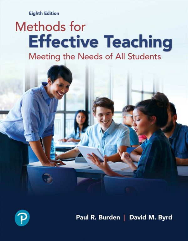 Methods for Effective Teaching Meeting the Needs of All Students 8th Edition