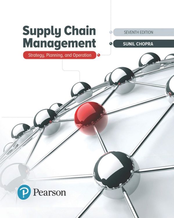 Supply Chain Management Strategy Planning and Operation 7th Edition