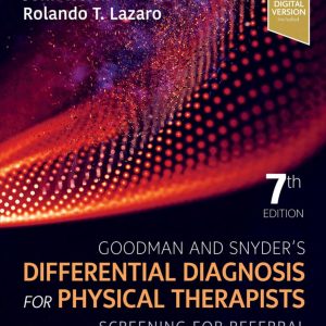 Goodman and Snyder’s Differential Diagnosis for Physical Therapists Screening for Referral 7th Edition