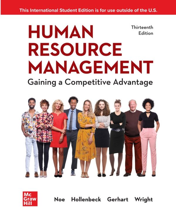 Human Resource Management Gaining a Competitive Advantage 13th Edition