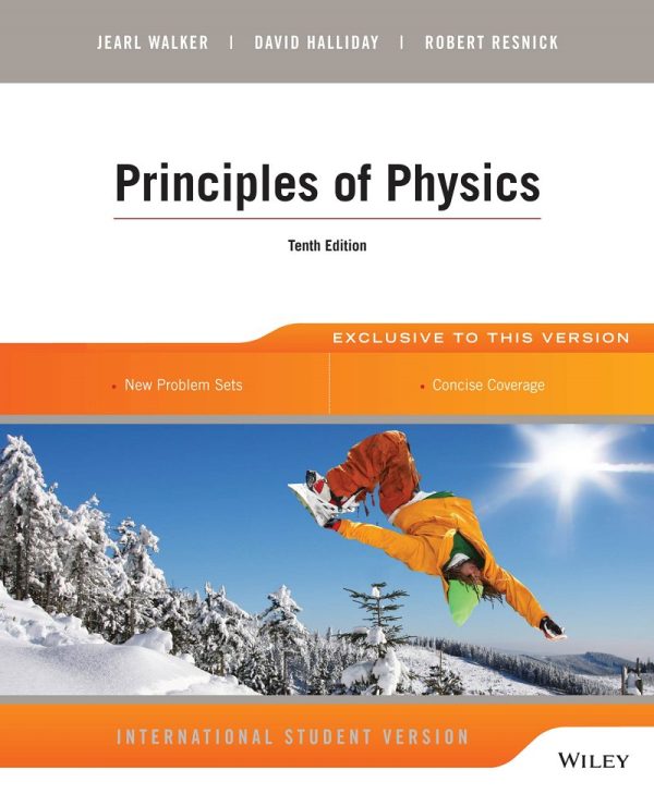 Principles of physics 10th Edition