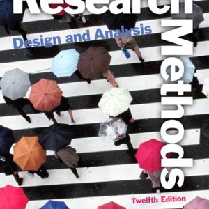Research Methods Design and Analysis 12th Edition
