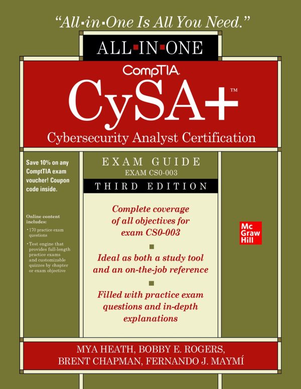 CompTIA CySA+ Cybersecurity Analyst Certification All-in-One Exam Guide 3rd Edition