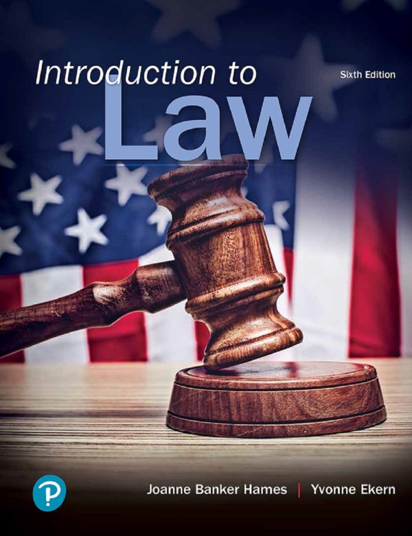 Introduction to Law 6th Edition