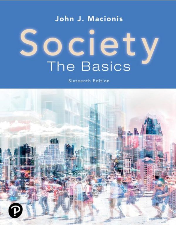 Society The Basics 16th Edition