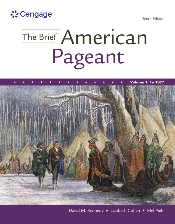 The Brief American Pageant Volume 1 To 1877 10th Edition